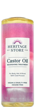 Heritage Store Castor Oil 100% Cold Pressed 237ml