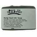 Back To Earth Soaps Hemp Seed Oil Soap 125g