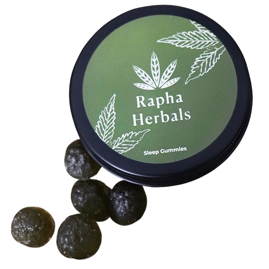 Rapha Herbals Ultra High Potency Hemp Gummies Tin Sleep 20 pcs 