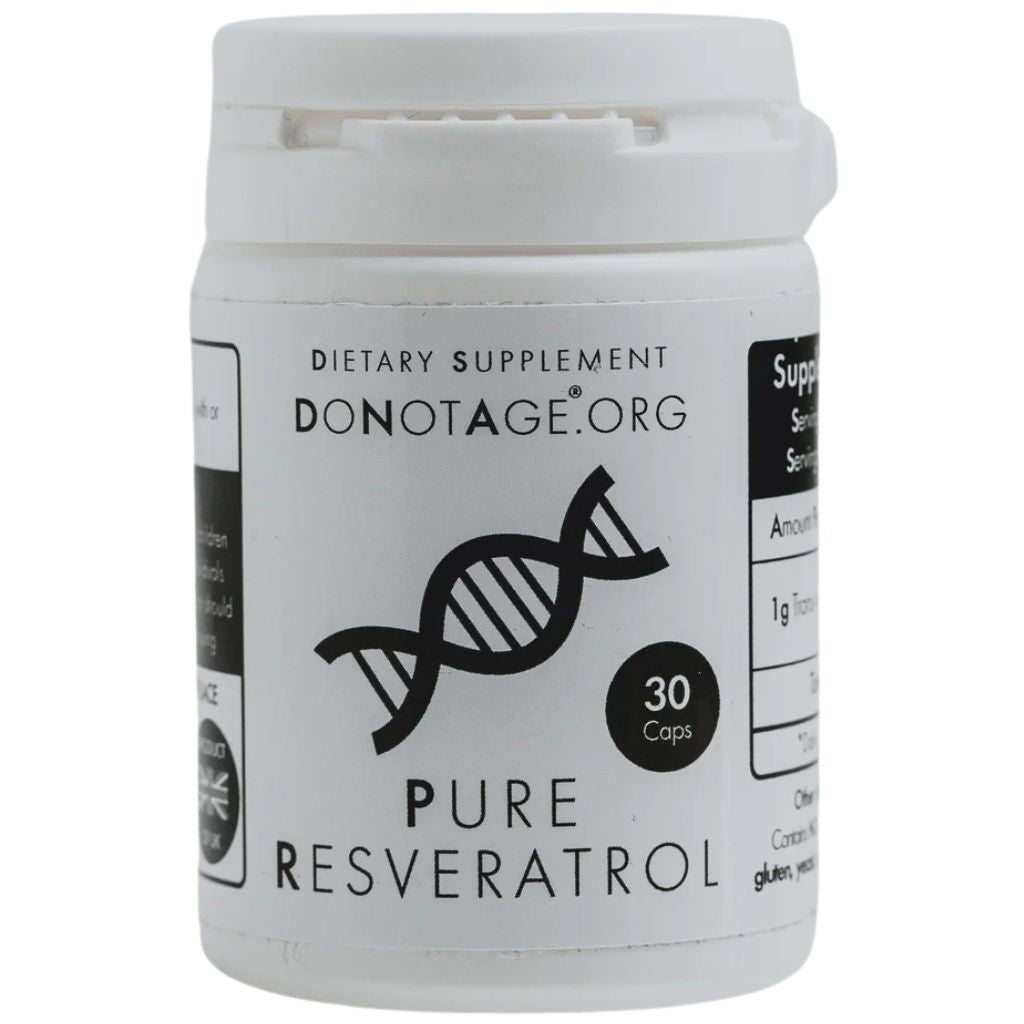 DoNotAge.org Pure Resveratrol 30 Capsules