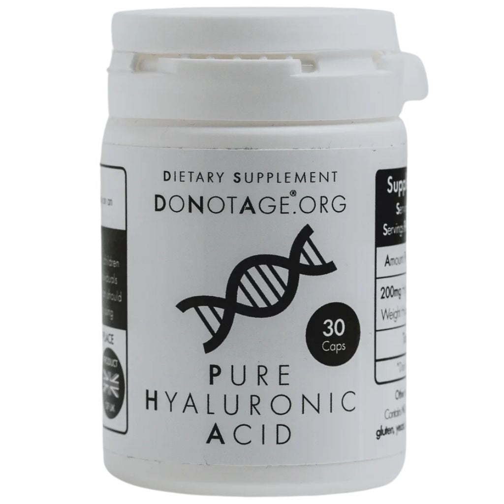 DoNotAge.org Pure Hyaluronic Acid 30 Capsules