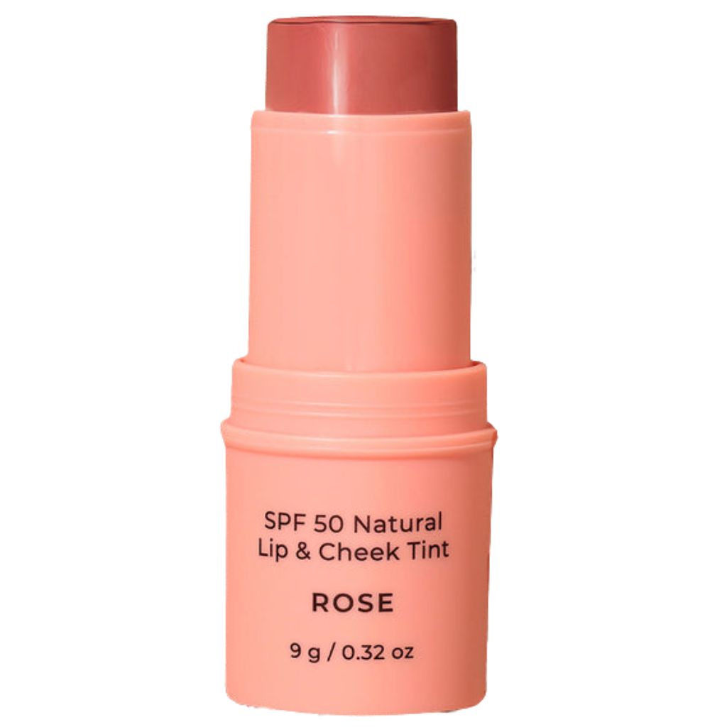 Avocado Zinc SPF 50 Natural Lip & Cheek Tint [CO:Rose]