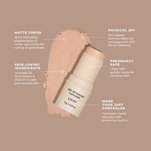 Avocado Zinc SPF 50 Natural Concealer [CO:Light]