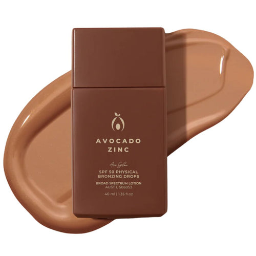 Avocado Zinc SPF 50 Physical Bronzing Drops 