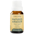 Lively Living Natures Armour Certified Organic Essential Oil 15ml
