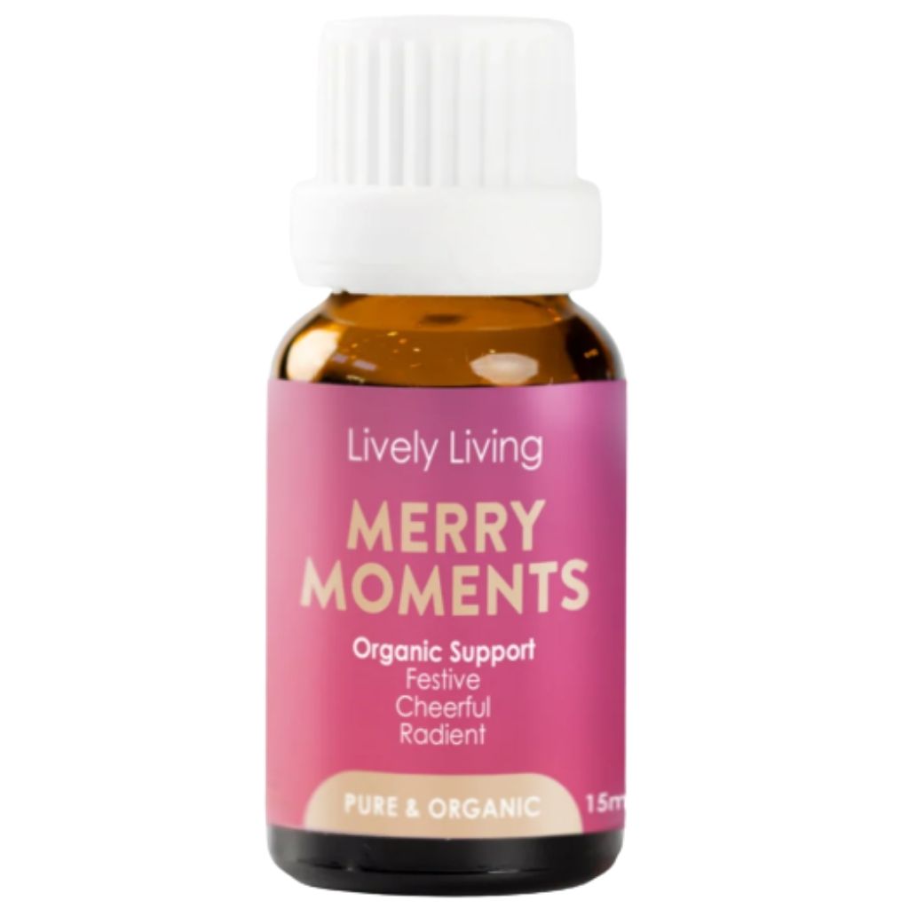 Lively Living Merry Moments Certified Organic Essential Oil 15ml