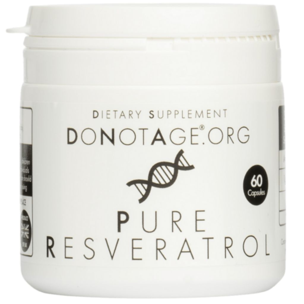 DoNotAge.org Pure Resveratrol 60 Capsules