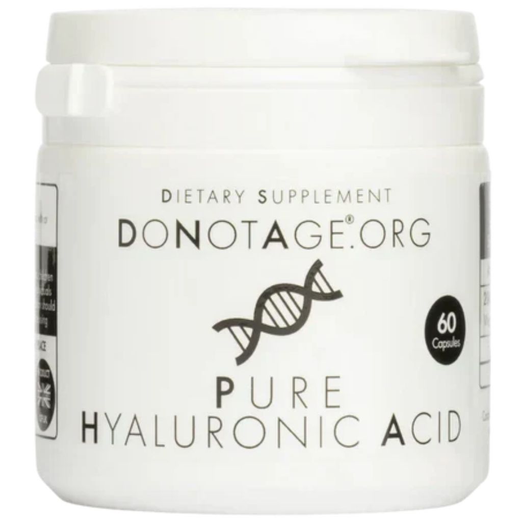 DoNotAge.org Pure Hylaronic Acid 60 Capsules