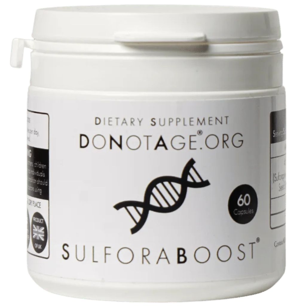 DoNotAge.org SulforaBoost 60 Capsules