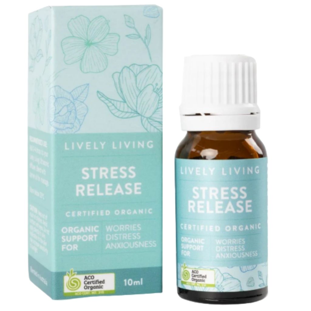 Lively Living Stress Release Certified Organic Essential Oil 10ml
