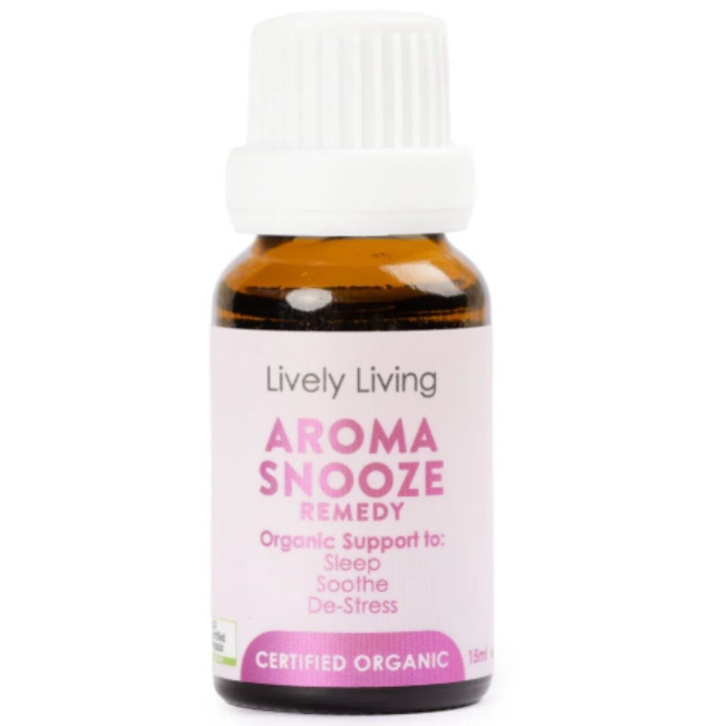 Lively Living Aroma Snooze Certified Organic Essential Oil 15ml