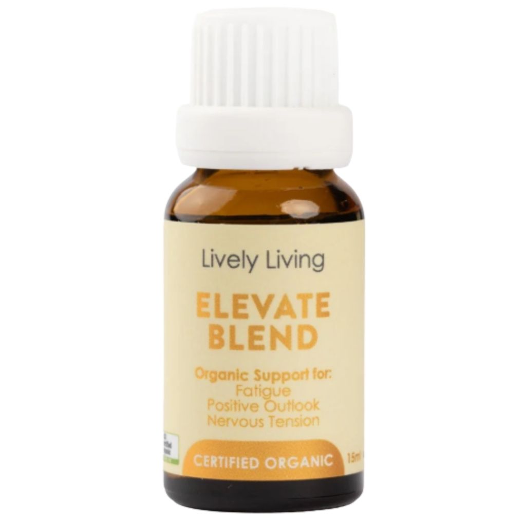 Lively Living Elevate Certified Organic Essential Oil Blend 15ml