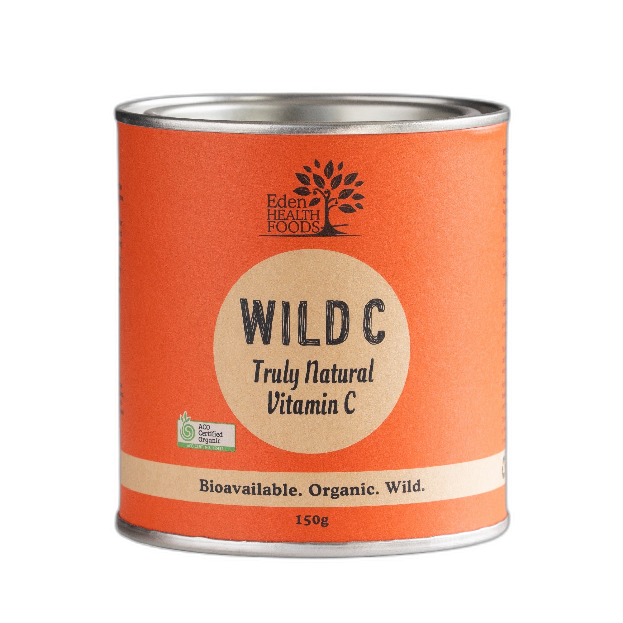 Eden Healthfoods Wild C Natural Vitamin C Powder 150g