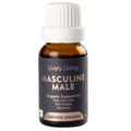 Lively Living Masculine Male Certified Organic Essential Oil 15ml