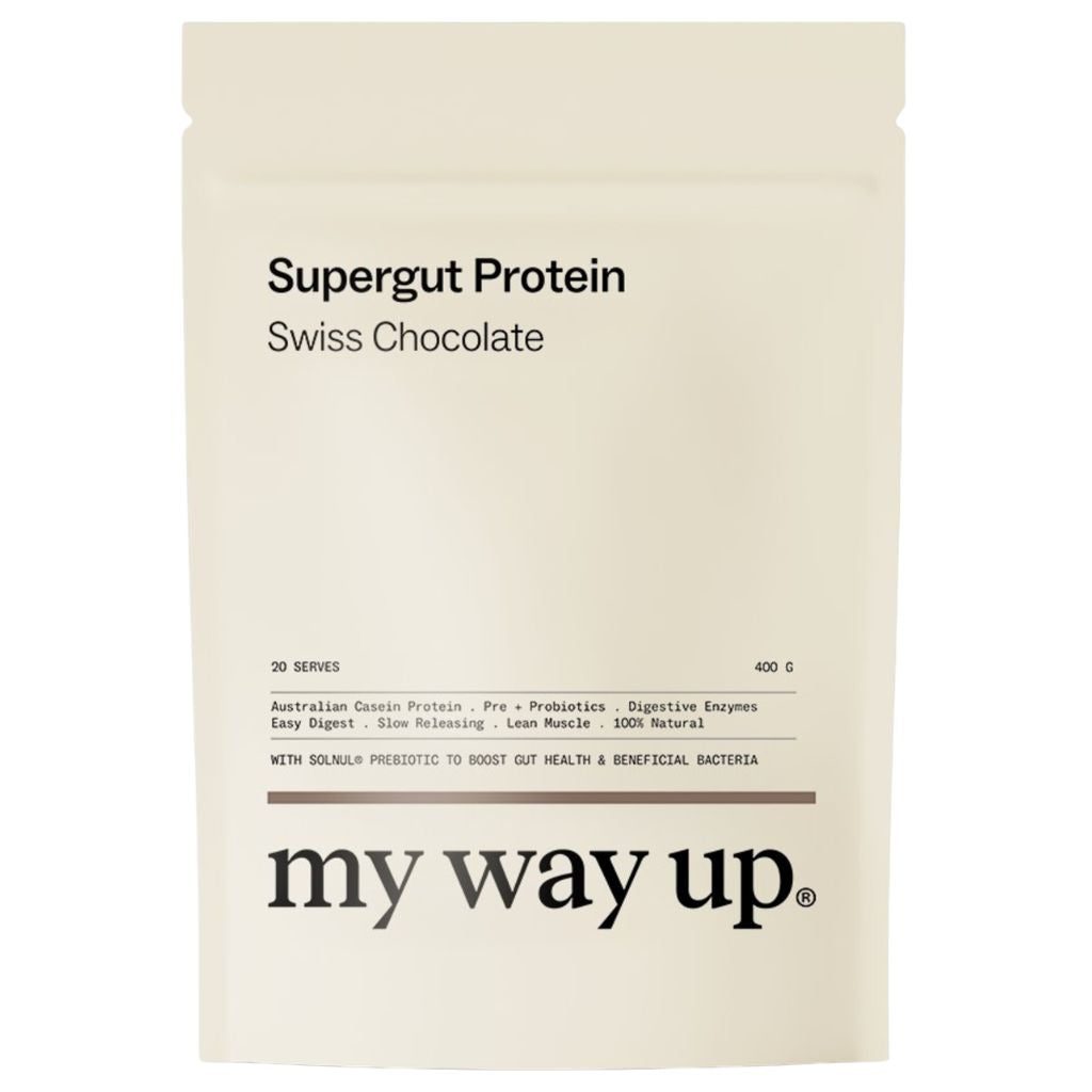 My Way Up SuperGut Protein Powder Swiss Chocolate 400g