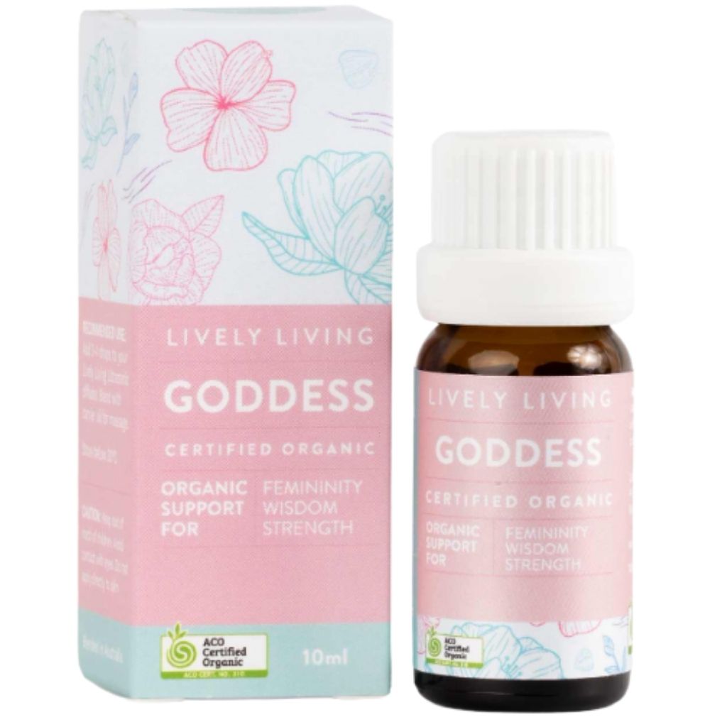 Lively Living Goddess Certified Organic Essential Oil 10ml