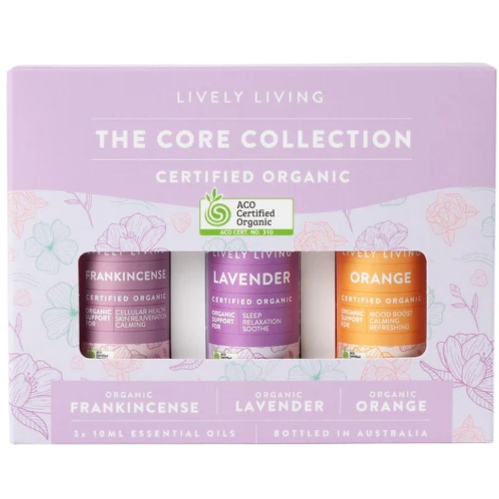 Lively Living The Core Collection Essential Oil Trio 