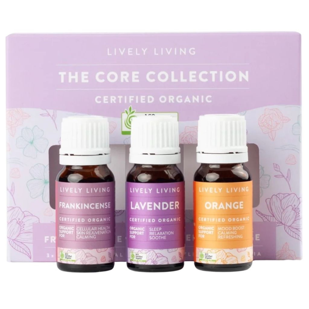 Lively Living The Core Collection Essential Oil Trio 
