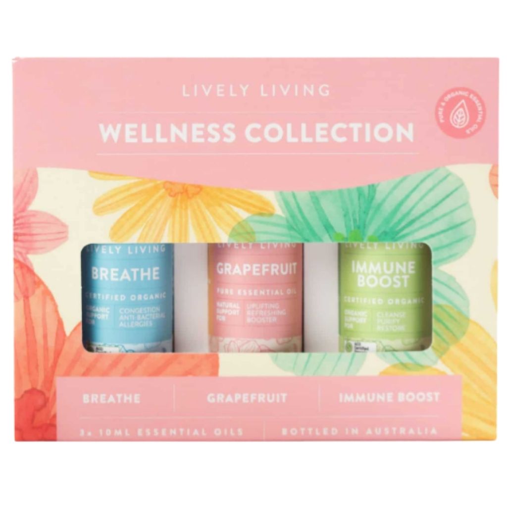 Lively Living Wellness Collection Essential Oil Trio 