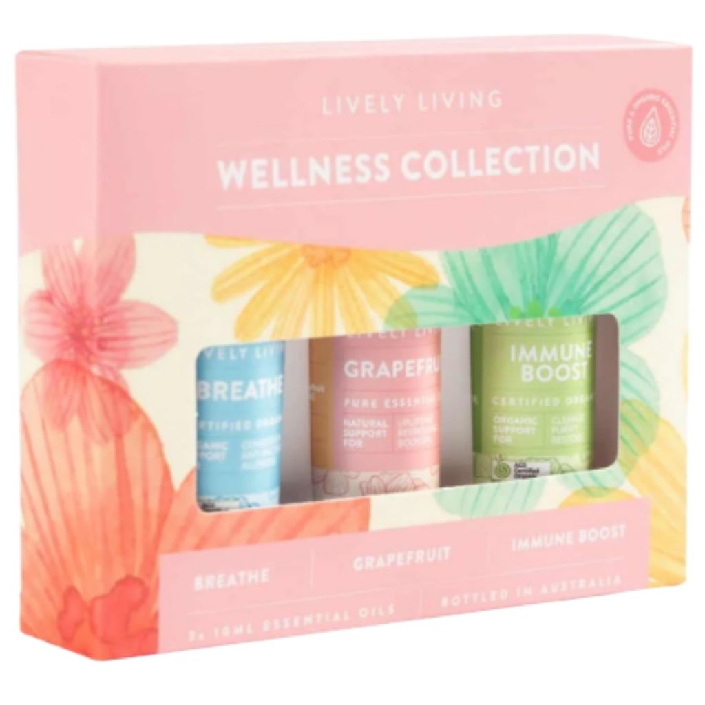 Lively Living Wellness Collection Essential Oil Trio 