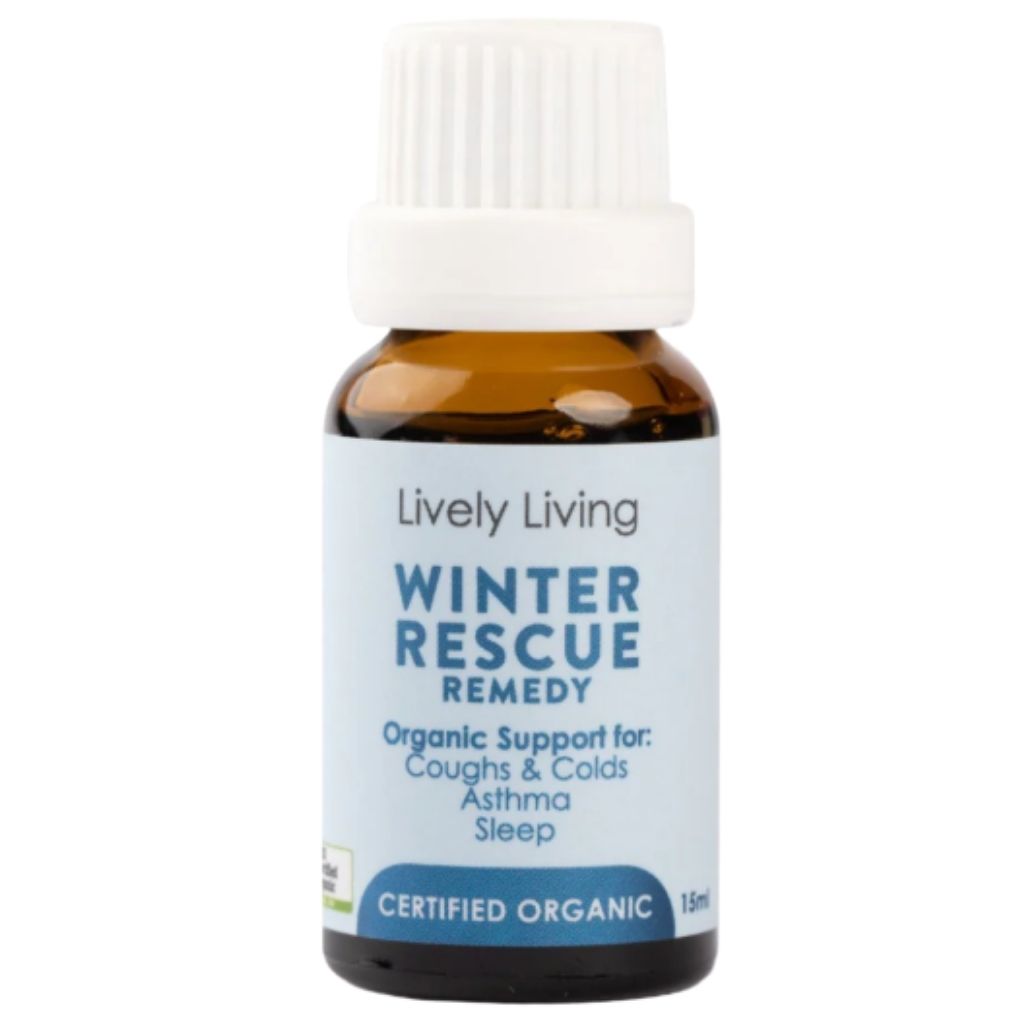 Lively Living Winter Rescue Certified Organic Essential Oil 15ml
