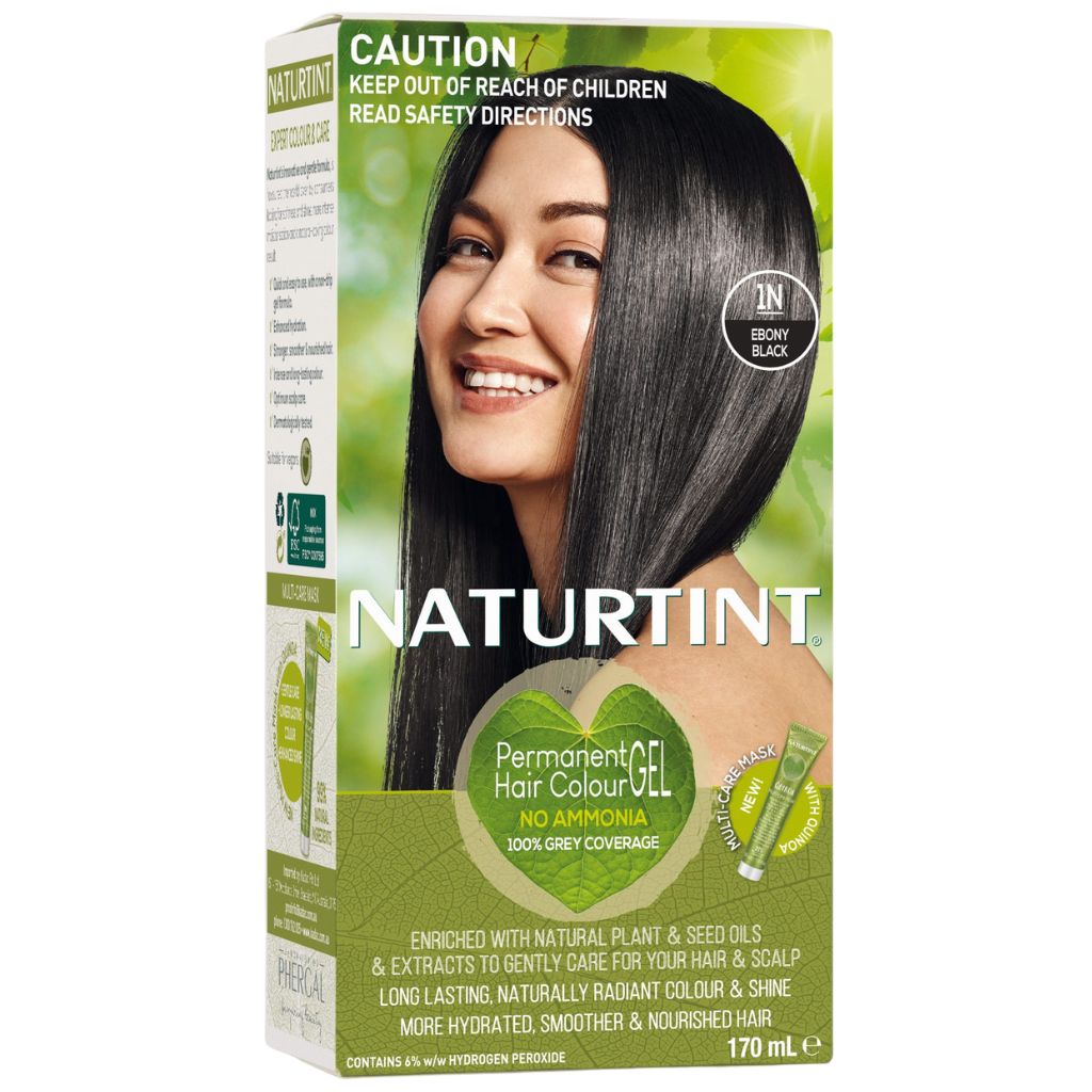 NaturTint Ebony Black 1N 170ml