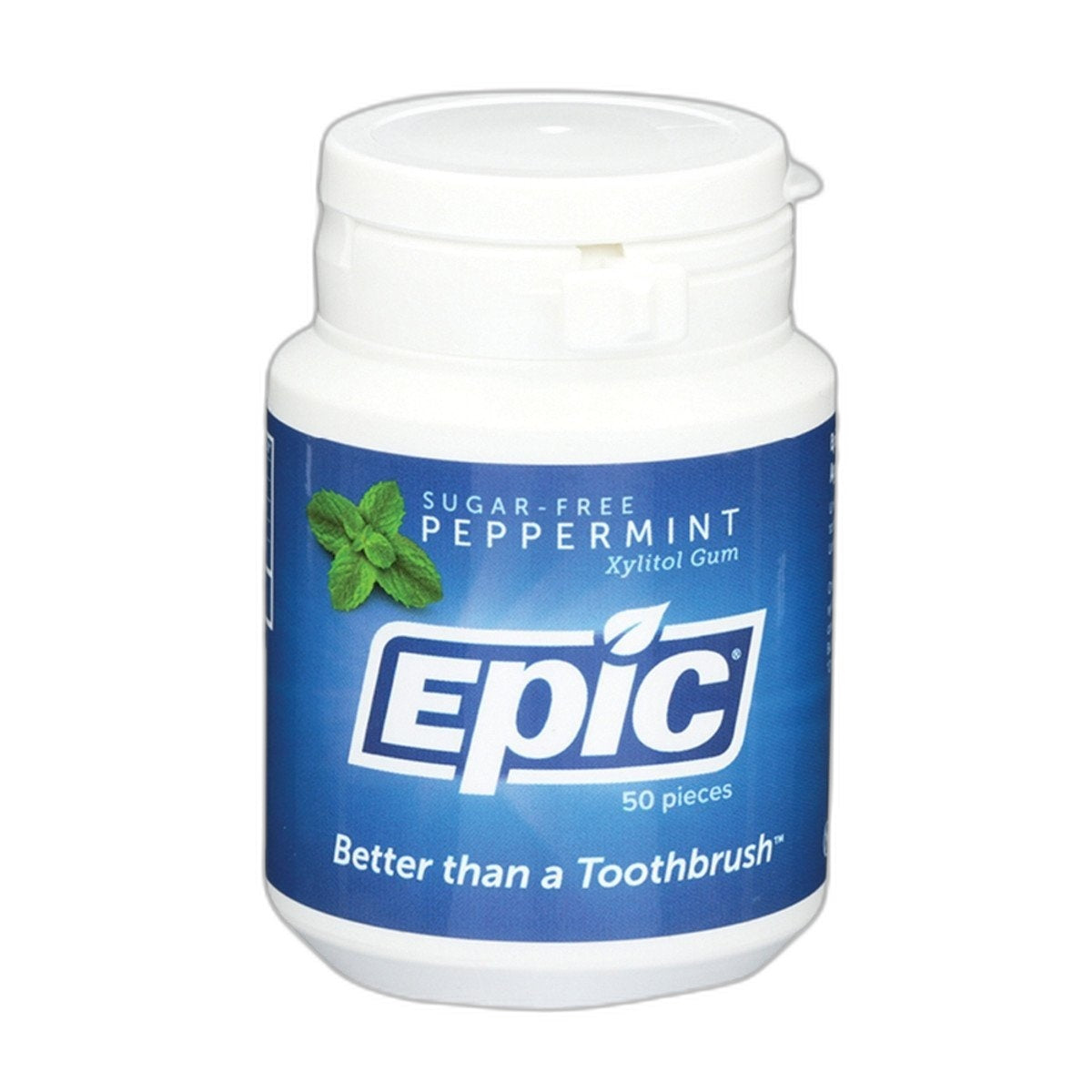 Epic Xylitol Chewing Gum Peppermint 50pcs