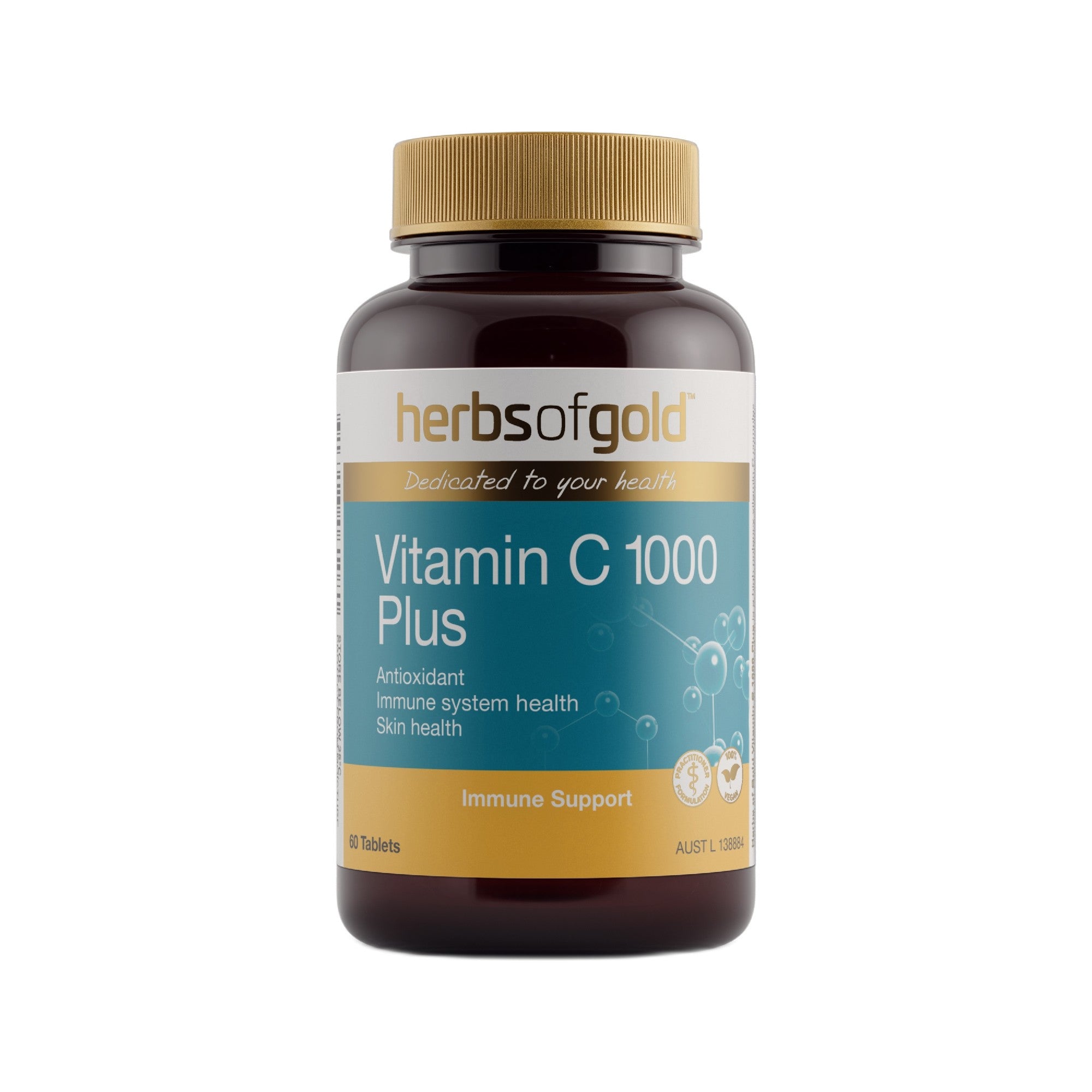 Herbs of Gold Vitamin C 1000 Plus 60T
