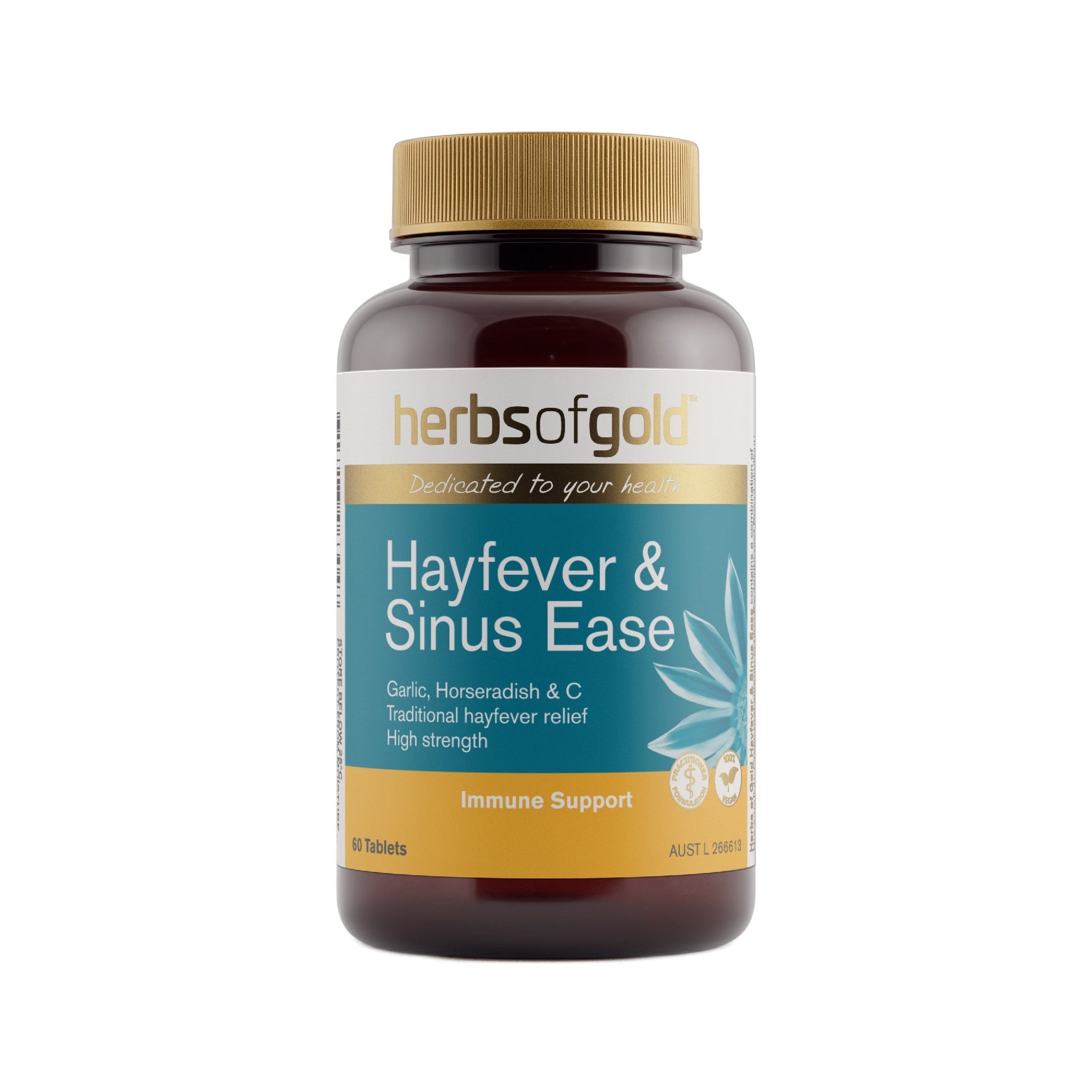 Herbs of Gold Hayfever & Sinus Ease 60T