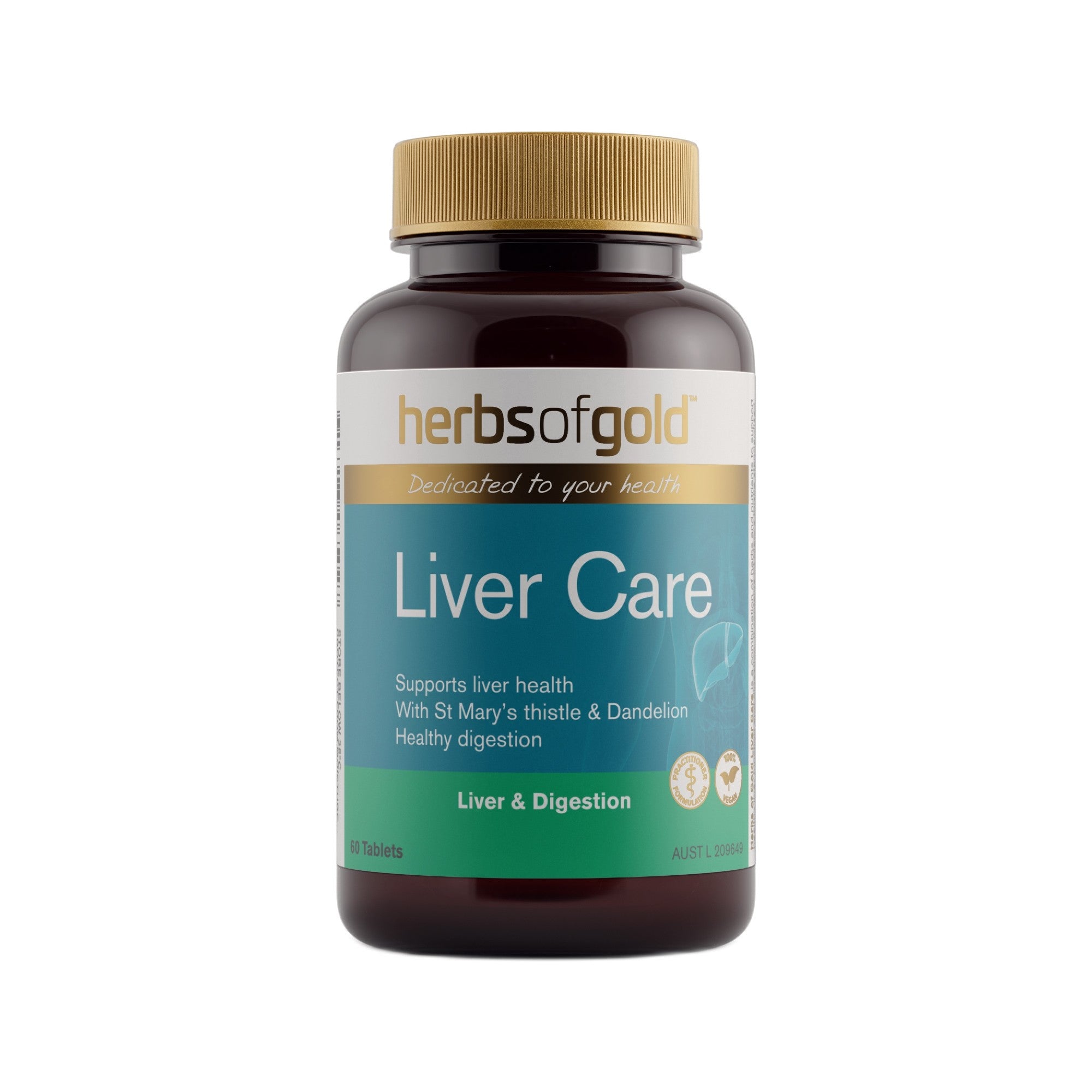 Herbs of Gold Liver Care 60T