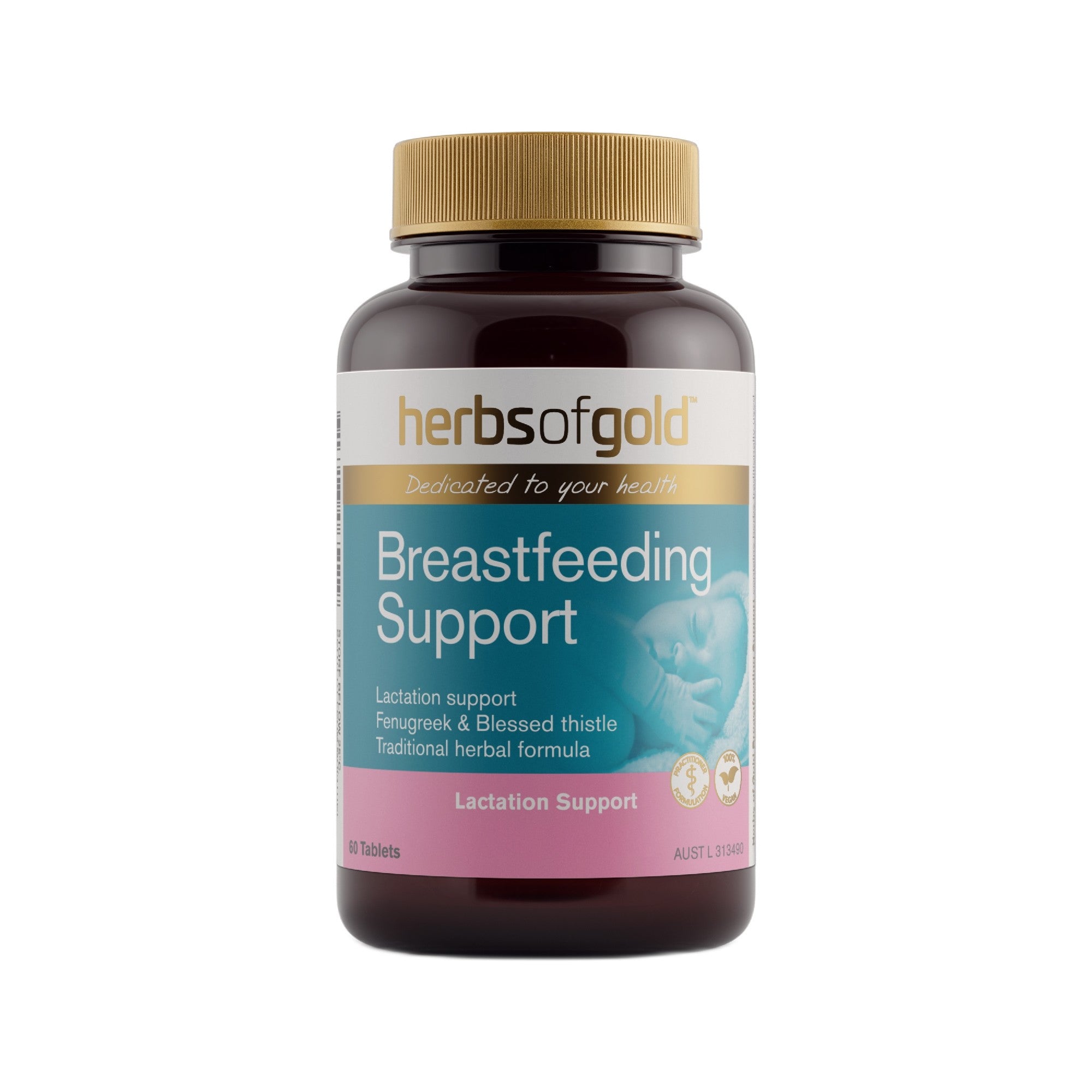 Herbs of Gold Breastfeeding Support 60T