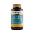 Herbs of Gold Lysine 1000 + Olive Leaf 100T