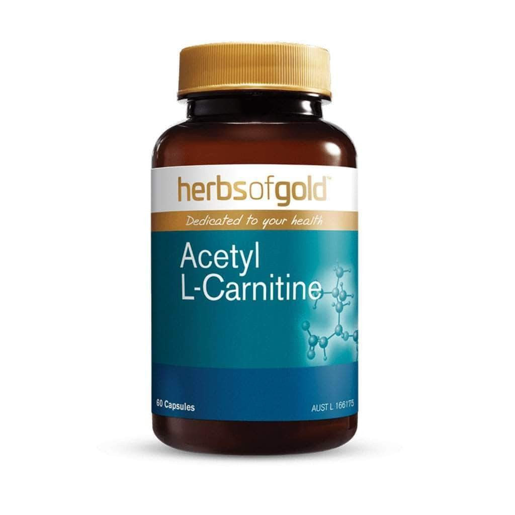 Herbs of Gold Acetyl L-Carnitine 120VC