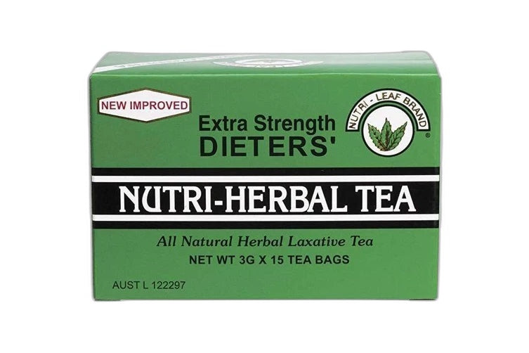 Nutri-Leaf Herbal Tea Bags Dieter's Tea Extra Strength 15pk
