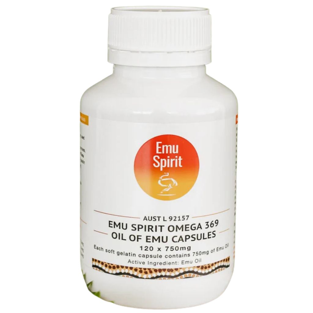 Emu Spirit Emu Omega 369 120 Capsules