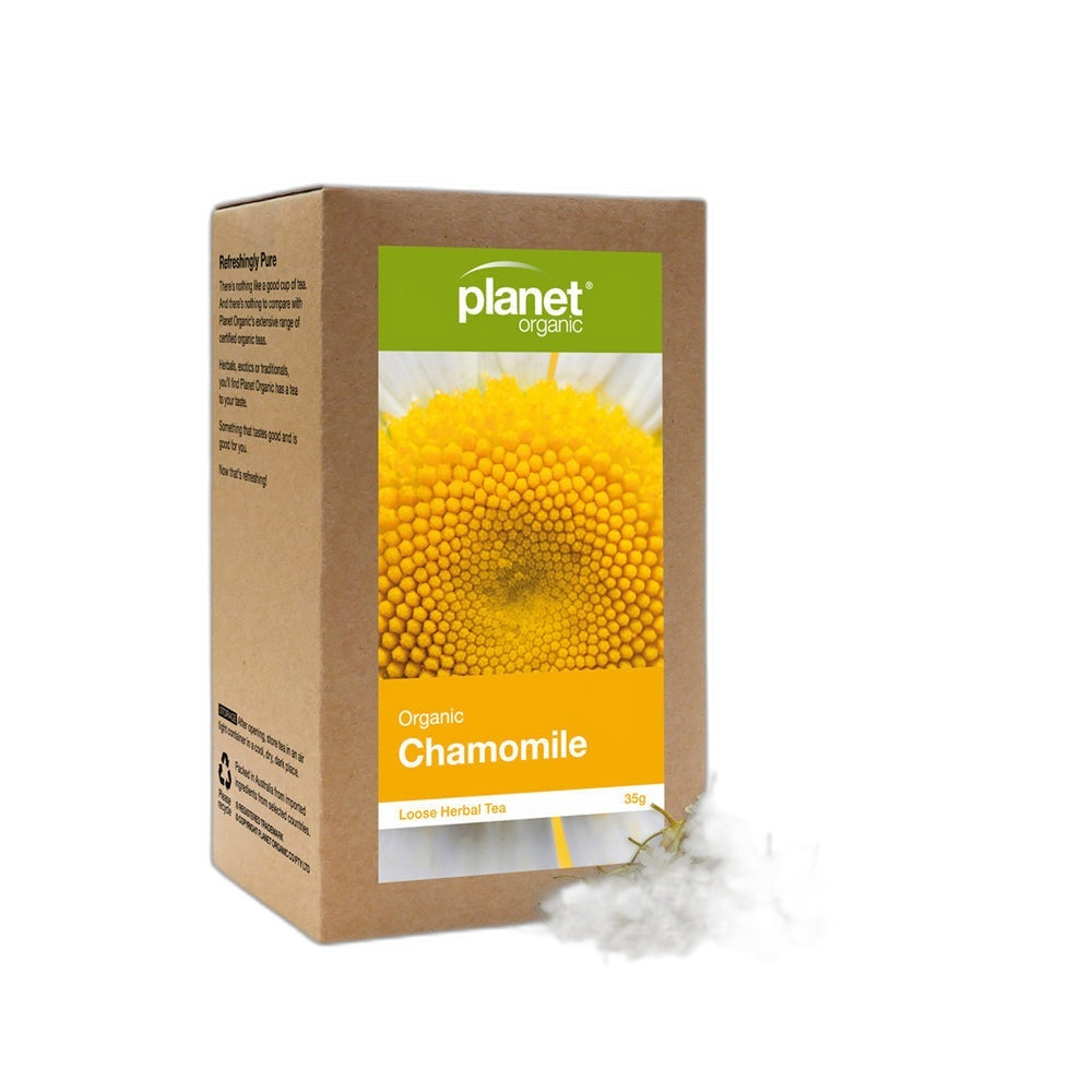 Planet Organic Chamomile Herbal Loose Leaf Tea 35g
