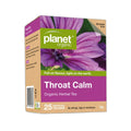 Planet Organic Throat Calm Herbal Tea Bags 25pk