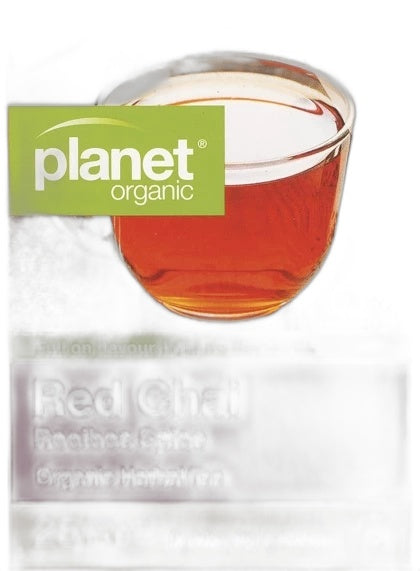 Planet Organic Red Chai Herbal Tea Bags 25pk