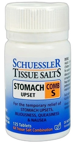 Martin Pleasance Tissue Salts Comb S Stomach Upset 125T