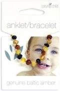 Natures Child Amber Anklet/Bracelet For Baby Mixed Colours 