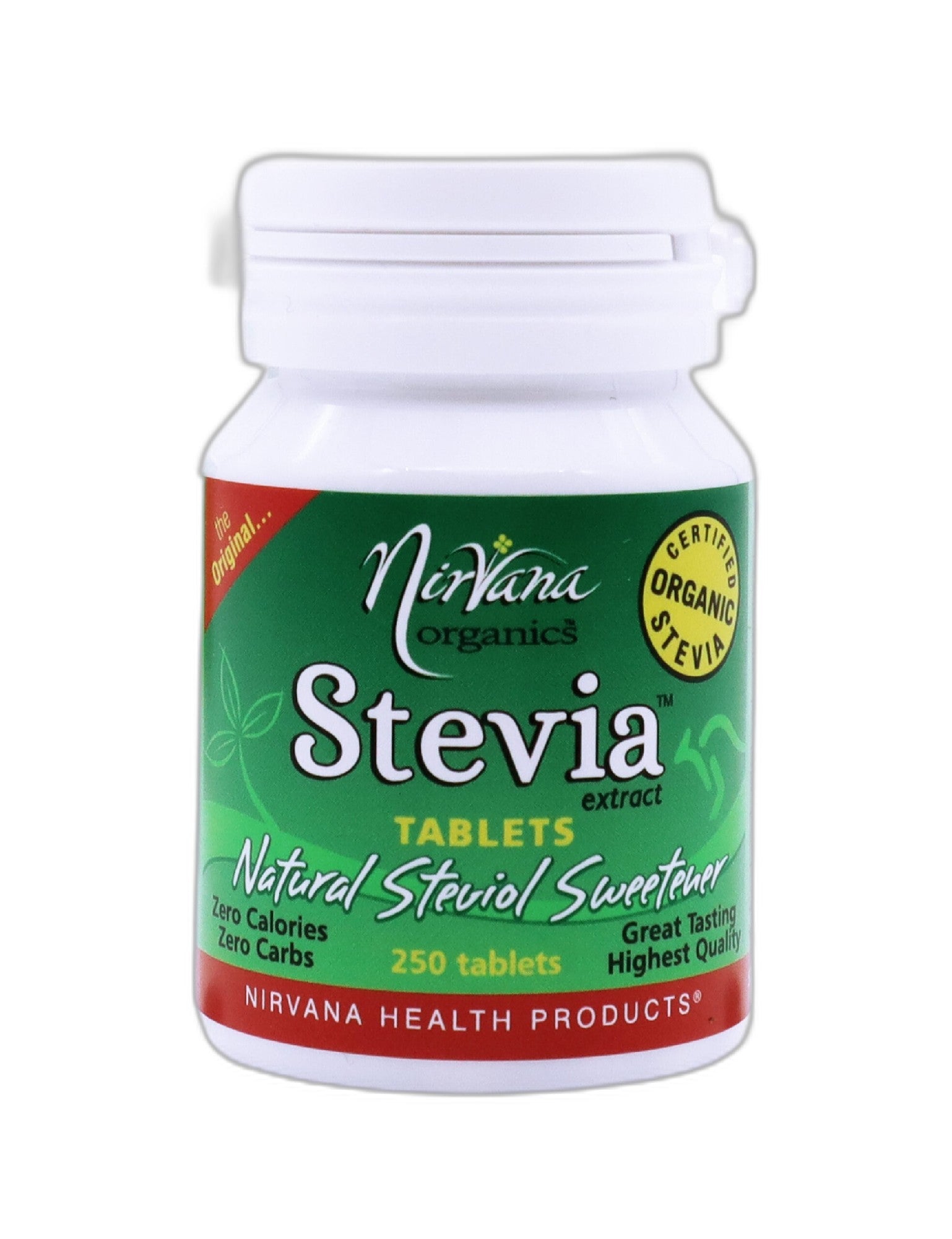 Nirvana Organics Stevia Tablets 250Tabs