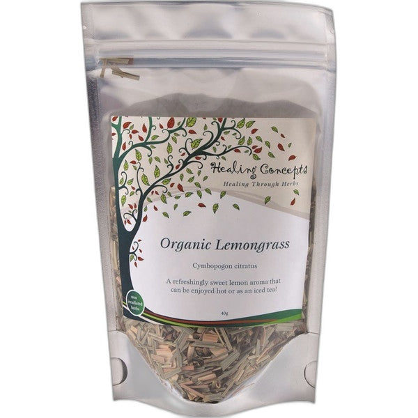 Healing Concepts Organic Lemongrass 40g 