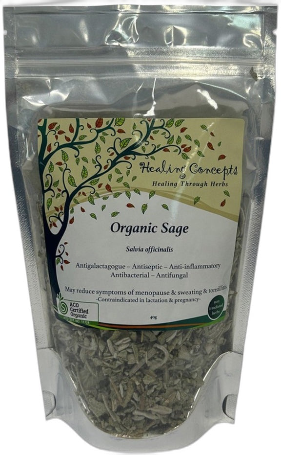 Healing Concepts Organic Sage 40g