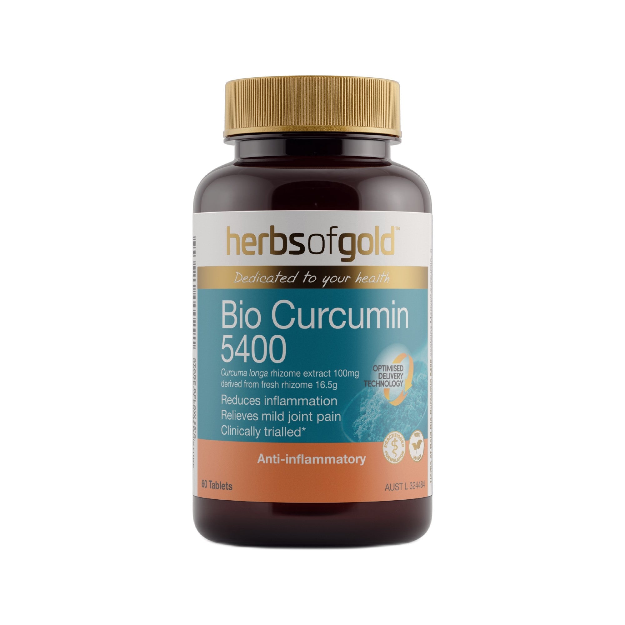 Herbs of Gold Bio Curcumin 5400 30T