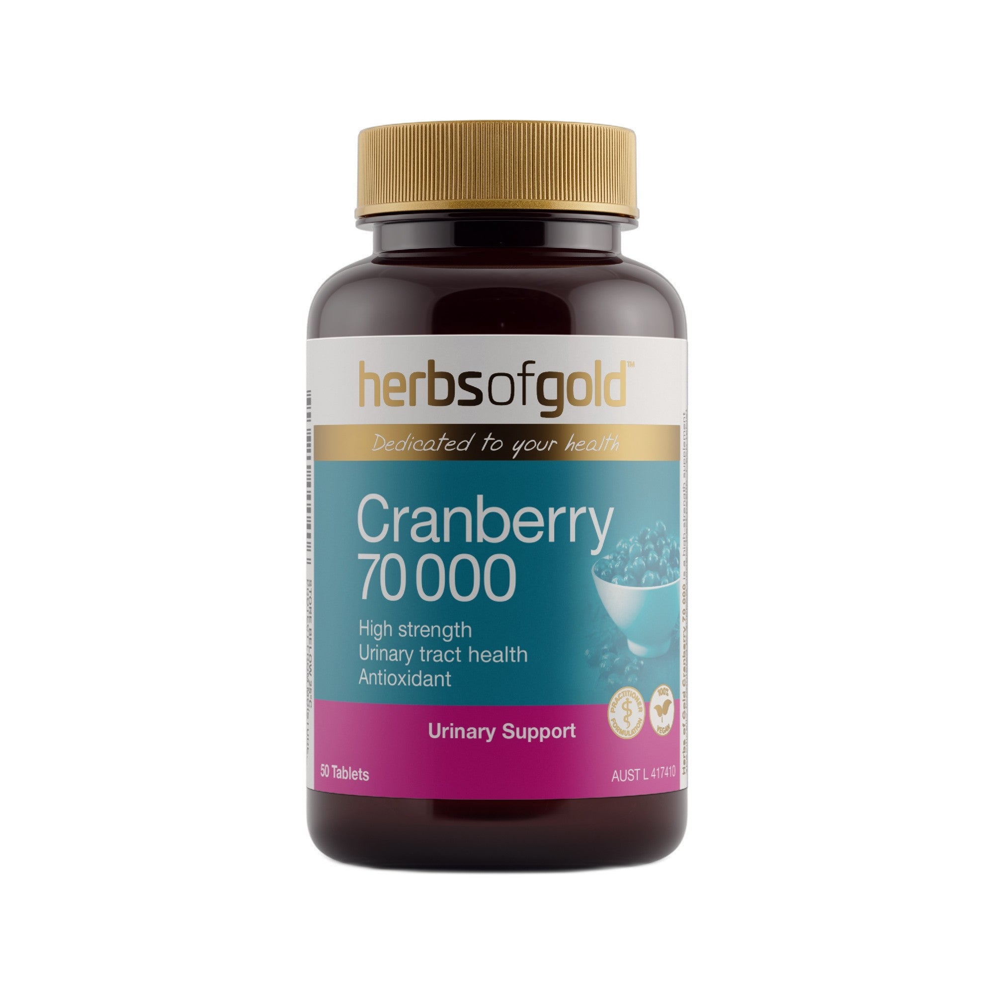Herbs of Gold Cranberry 70 000 50T