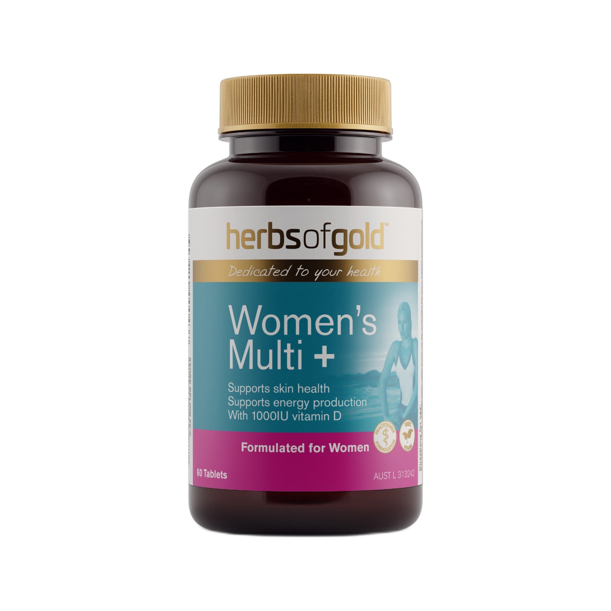 Herbs of Gold Women's Multi + 60T