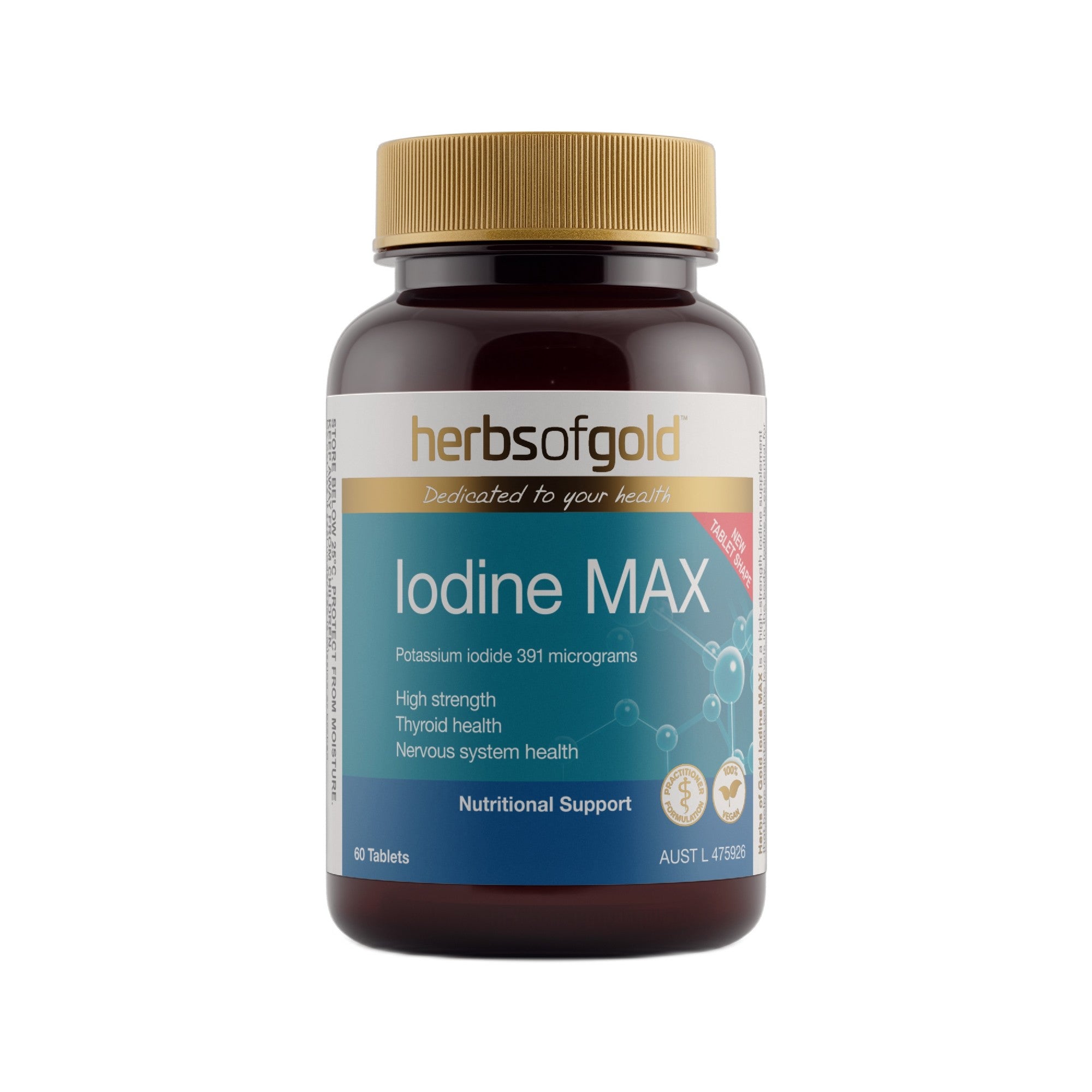 Herbs of Gold Iodine Max 60T