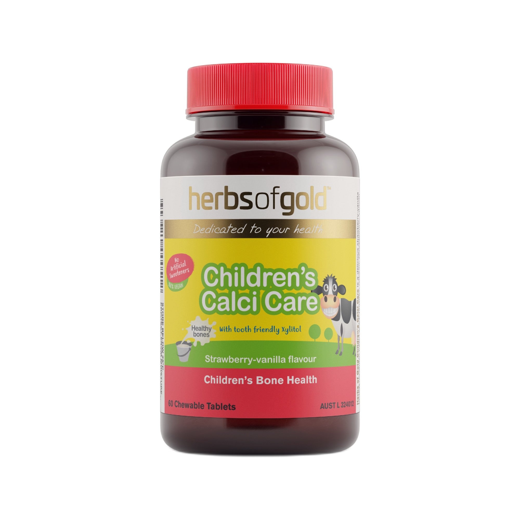 Herbs of Gold Children's Calci Care (chewable) 60T