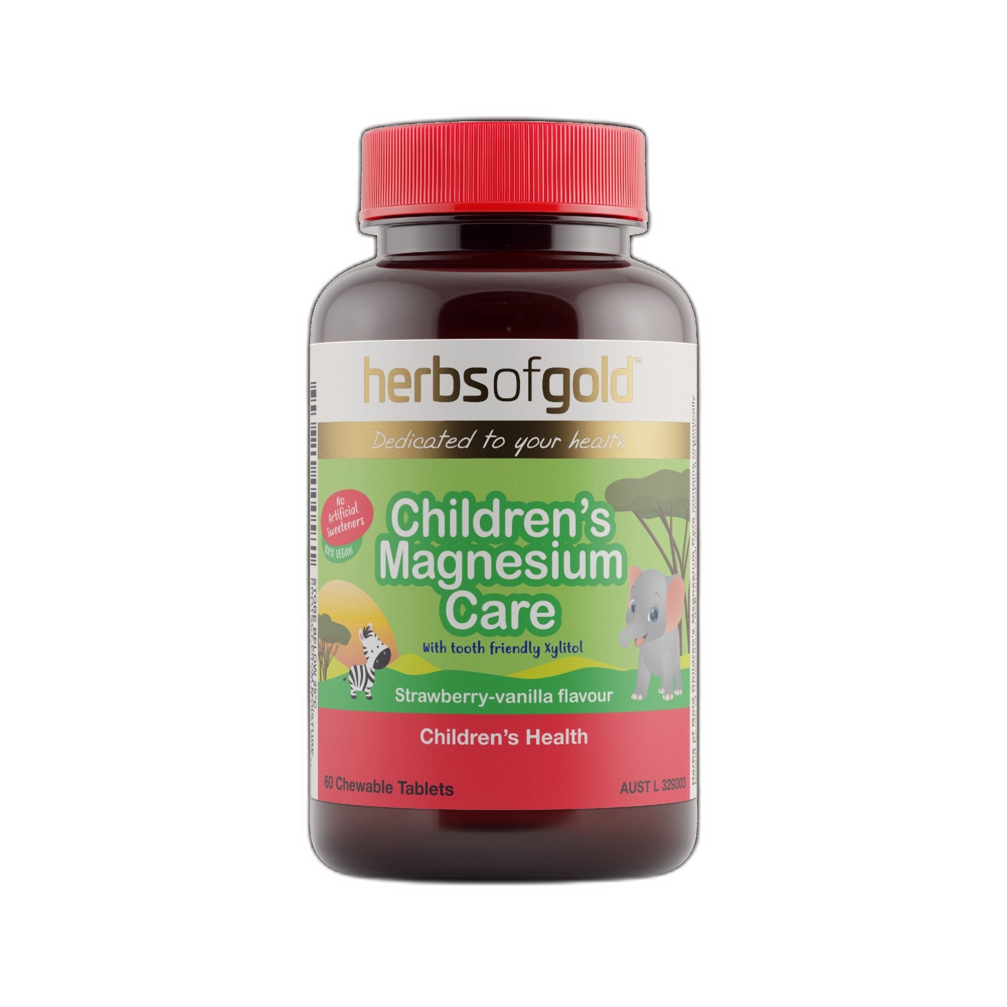 Herbs of Gold Children's Magnesium Care (chewable) 60T