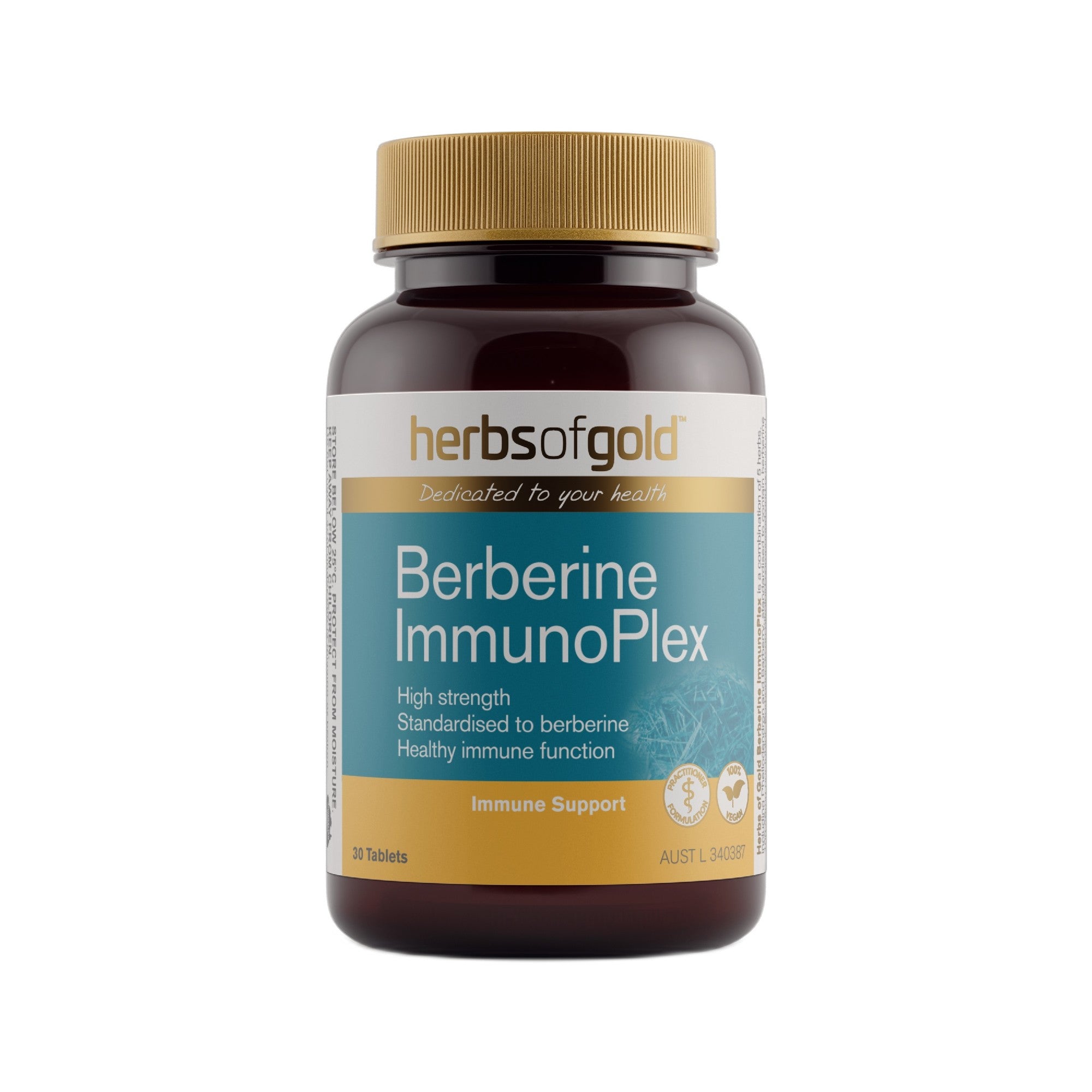 Herbs of Gold Berberine Immunoplex 30T